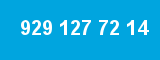 929 127 72 14 929 127 72 14